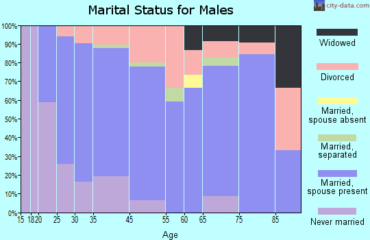 Cameron marital status for males