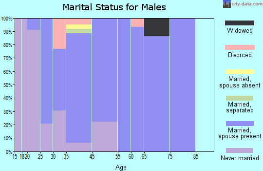 Casco marital status for males