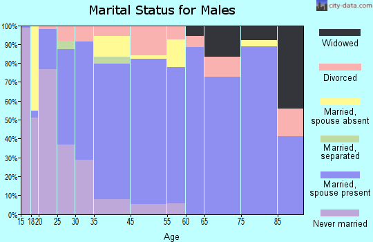 Ellsworth marital status for males