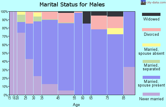 Lancaster marital status for males