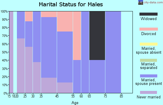 Loganville marital status for males
