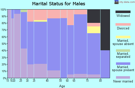 New Lisbon marital status for males