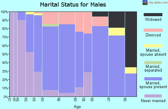 Plymouth marital status for males