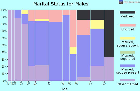 Strum marital status for males