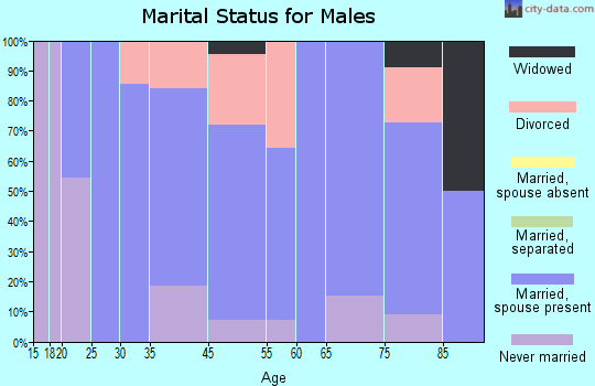 Vesper marital status for males