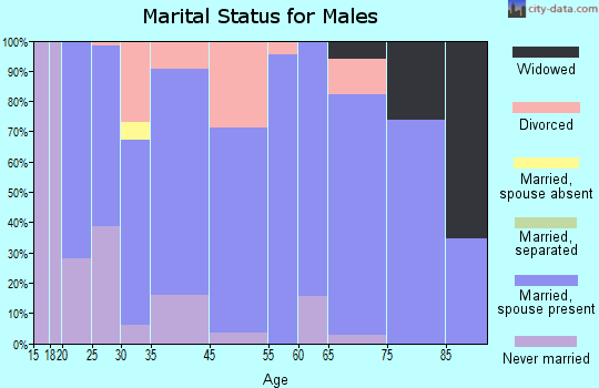Waterford marital status for males