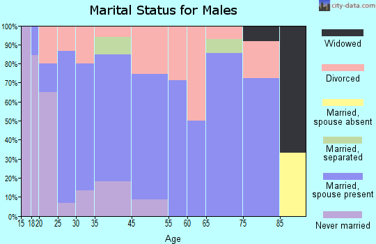 Webster marital status for males