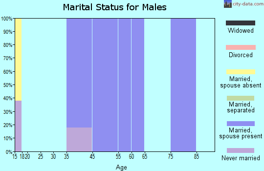 Mc Nutt marital status for males