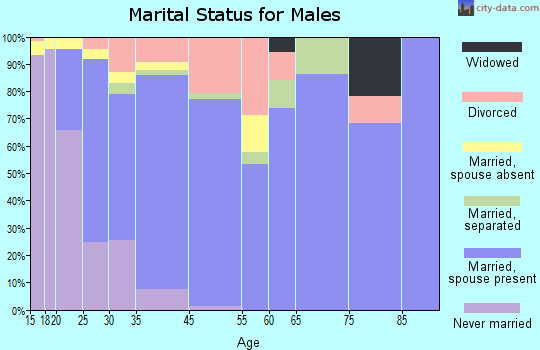 Waterford marital status for males