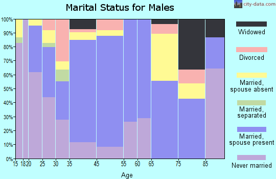 Willows marital status for males