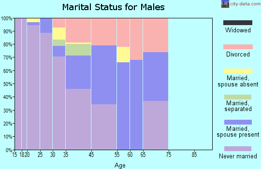 Breckenridge marital status for males