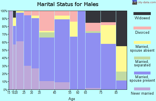 Brush marital status for males