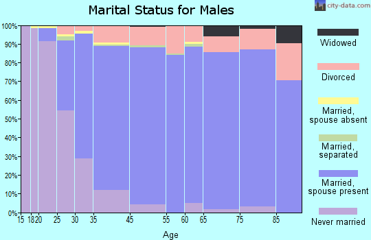 Castlewood marital status for males