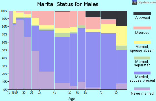Durango marital status for males