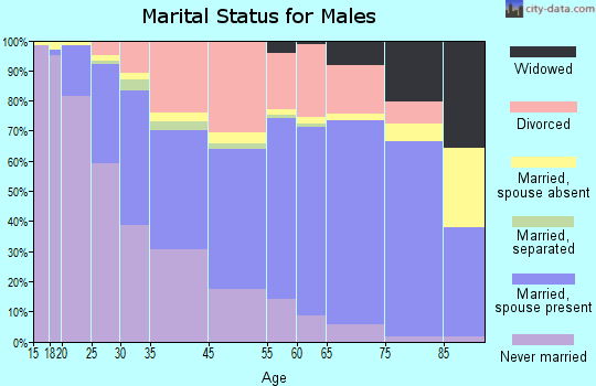 Englewood marital status for males