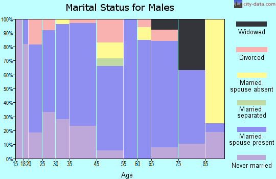 Holly marital status for males
