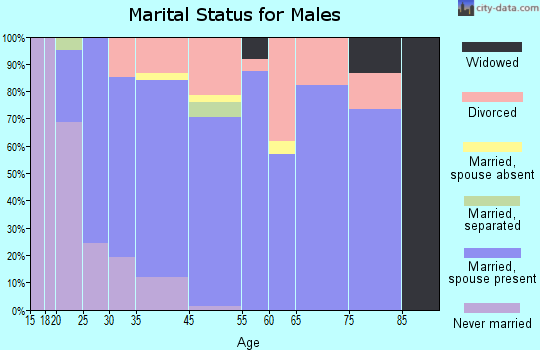 Hudson marital status for males