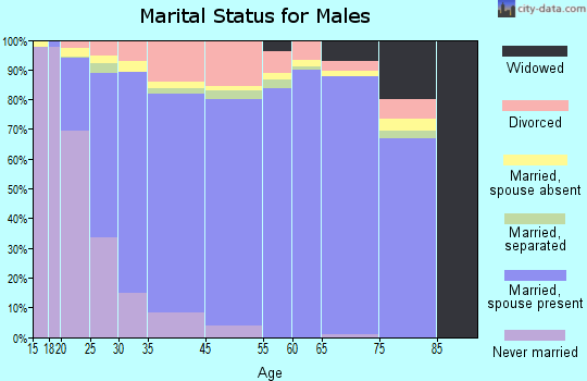 Security-Widefield marital status for males