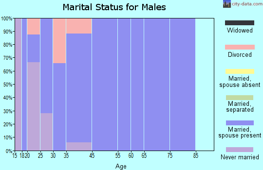 Minor marital status for males