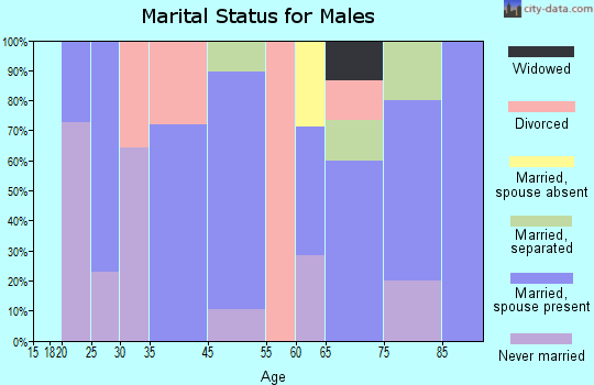 Bowers marital status for males