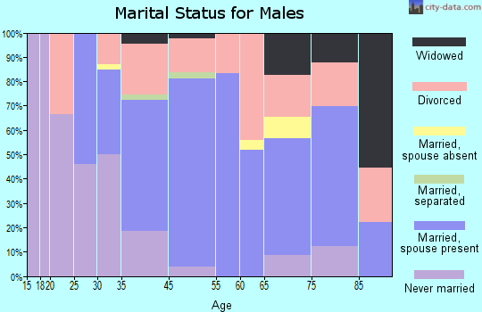 Archer marital status for males