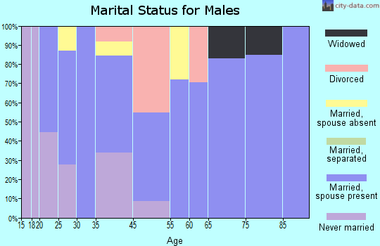Astor marital status for males