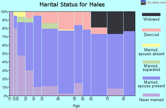 New Hope marital status for males