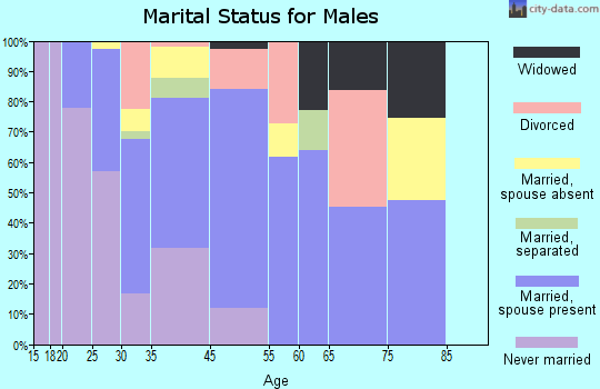 Bonnie Lock-Woodsetter North marital status for males