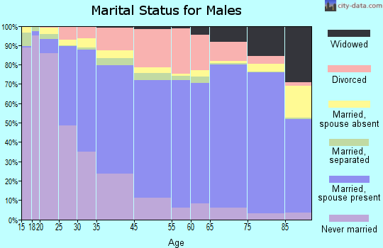 Boynton Beach marital status for males