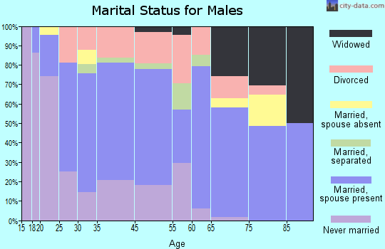 Chiefland marital status for males