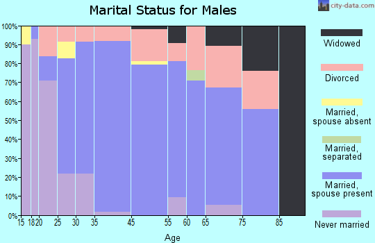 Ohatchee marital status for males