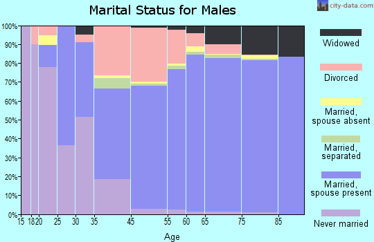 Englewood marital status for males