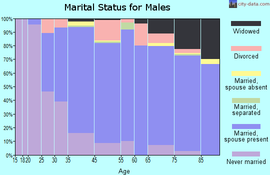 Hamptons at Boca Raton marital status for males