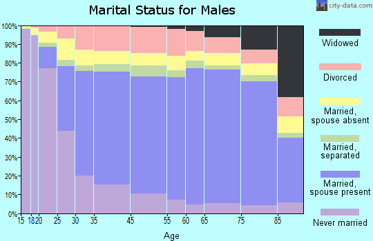 Hialeah marital status for males