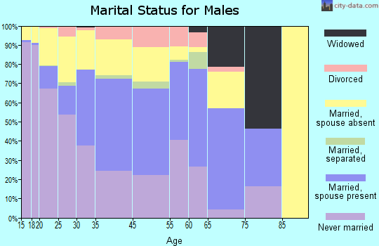 Immokalee marital status for males