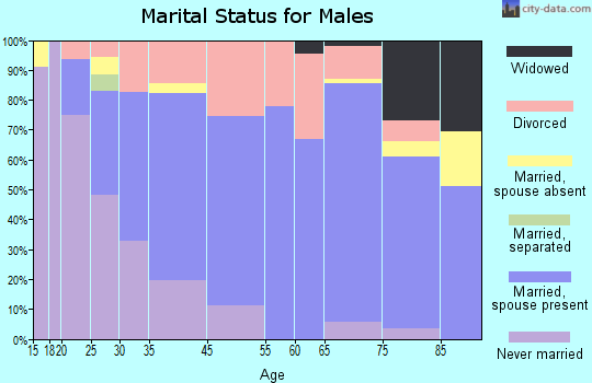 Inverness marital status for males