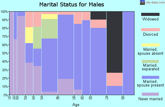 Jasper marital status for males