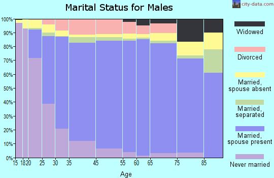 Kendall West marital status for males