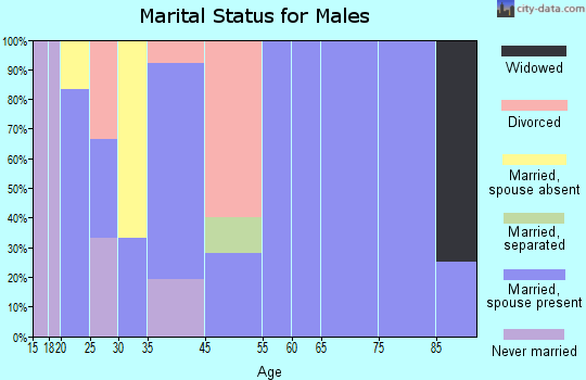 Lee marital status for males