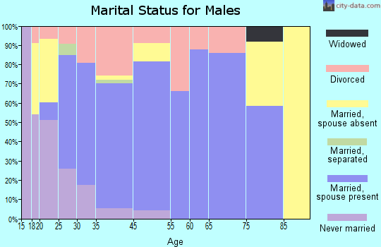 Macclenny marital status for males