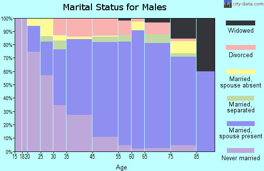 Maitland marital status for males