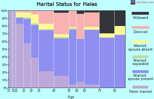 Marathon marital status for males
