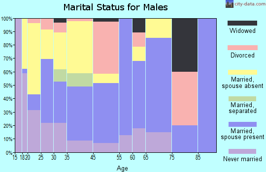 Mayo marital status for males