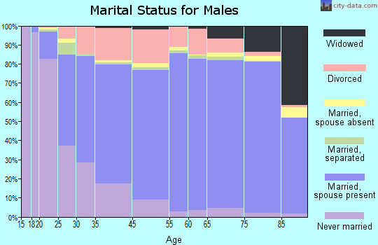 Port Charlotte marital status for males