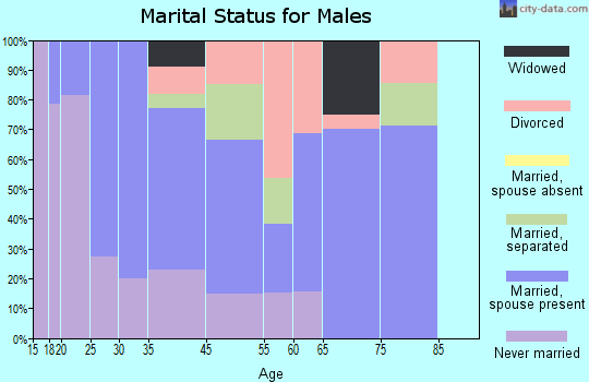 Webster marital status for males