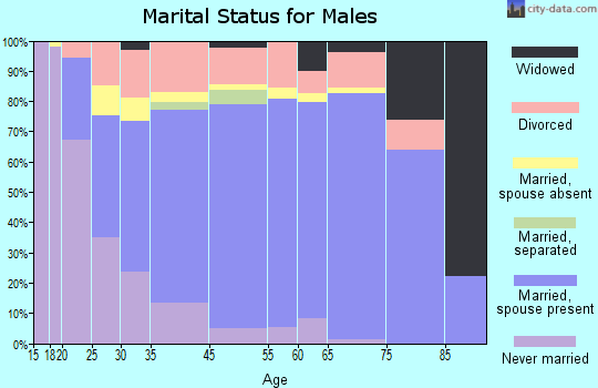 Scottsboro marital status for males