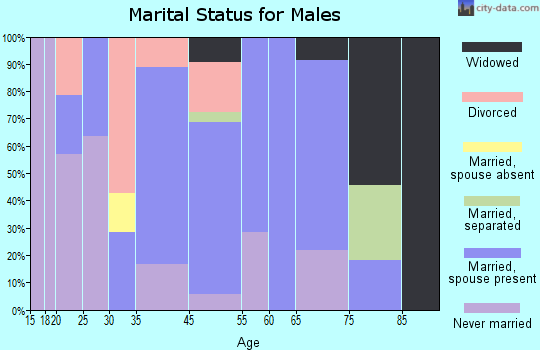 Alapaha marital status for males