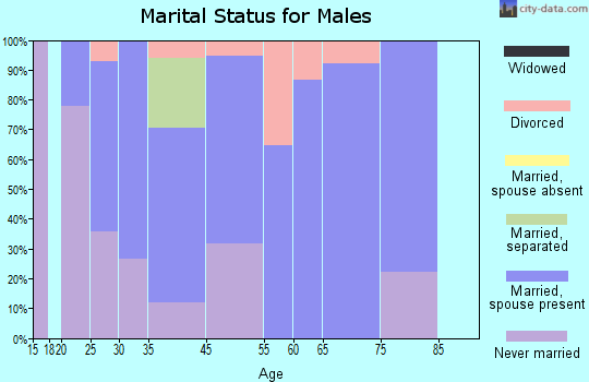 Silas marital status for males