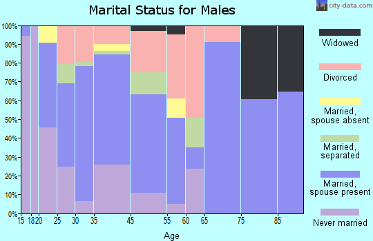 Austell marital status for males