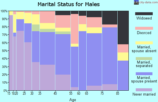 Brunswick marital status for males